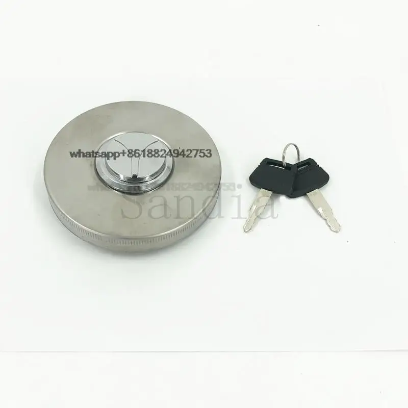 Excavator part Fuel tank cover for ZAX-3 Good quality Fuel Tank Cap with keys ZAX 4361638