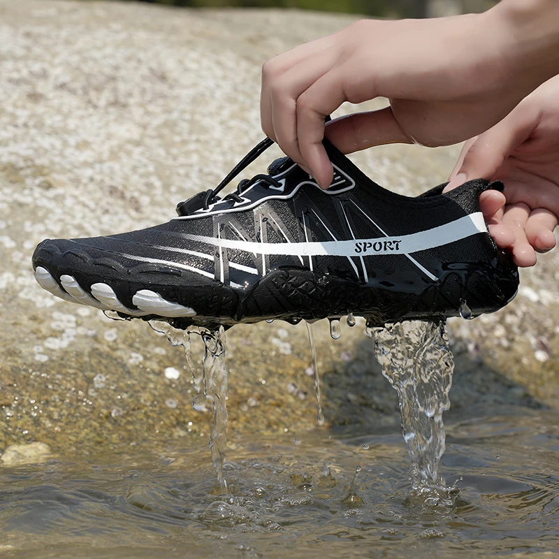 

2026 Summer New Outdoor Quick-Dry Aqua Shoes Men Women Anti‑Slip Lightweight Beach Diving Swimming Cycling Fitness Shoes