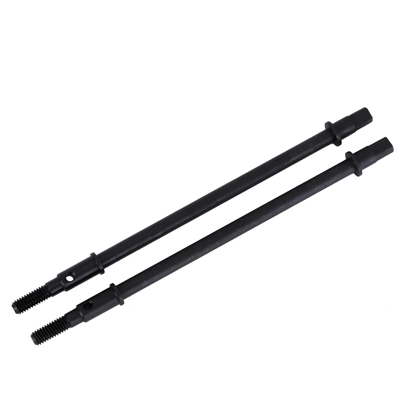 2PCS Hard Steel Front & Rear Axle CVD Drive Shaft Dogbone for 1/10 RC Crawler Axial SCX10 Upgrade Option Parts