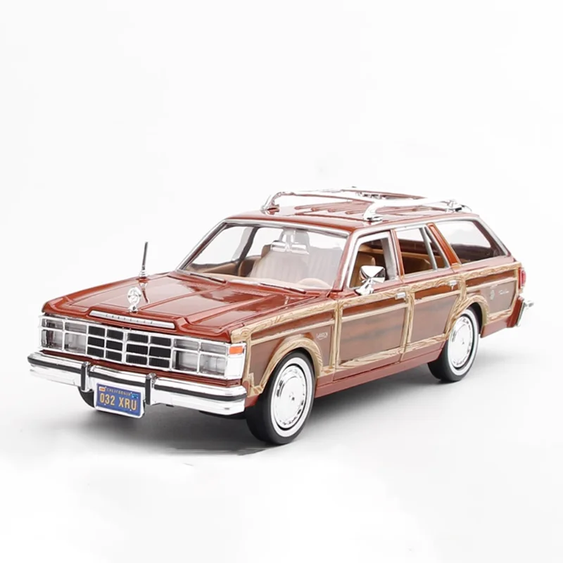 Motormax 1:24 Chrysler Travel Classic Car Simulation Alloy Model Static Souvenir Display Gift Collection Vehicle Toys Decoration