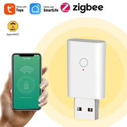 Tuya-Zigbeeインテリジェントシグナルリピーター,USBエクステンダー,スマートライフアプリ,zigbeeゲートウェイで動作,スマートホームデバイス