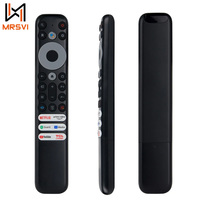 MRSVI Replacement Remote Control RC902V FMR4 Infrared Learning for TCL LED QLED 4K UHD Smart Android TV (No Voice Function)