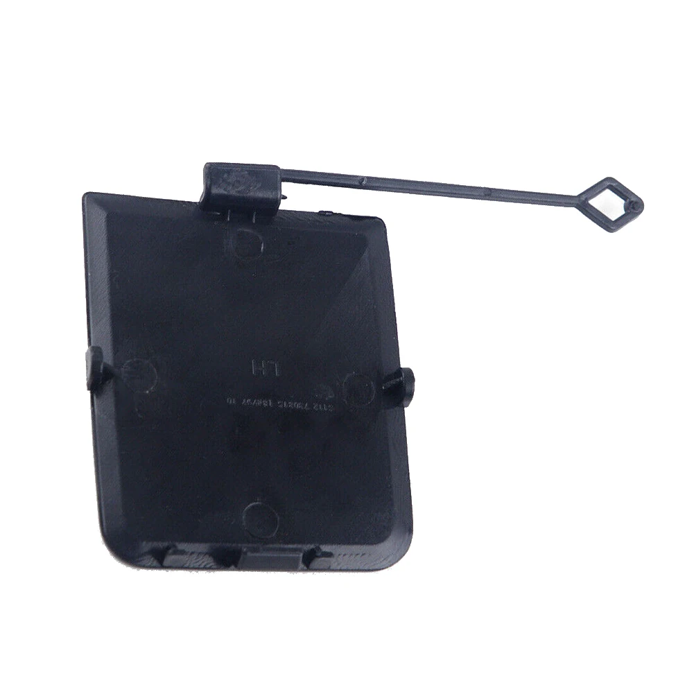 

High Quality Practical To Use Brand New Hook Cover Cap Black Left Plastic Rear Approx. 6.7x5.8 Cm E84 2013-2015