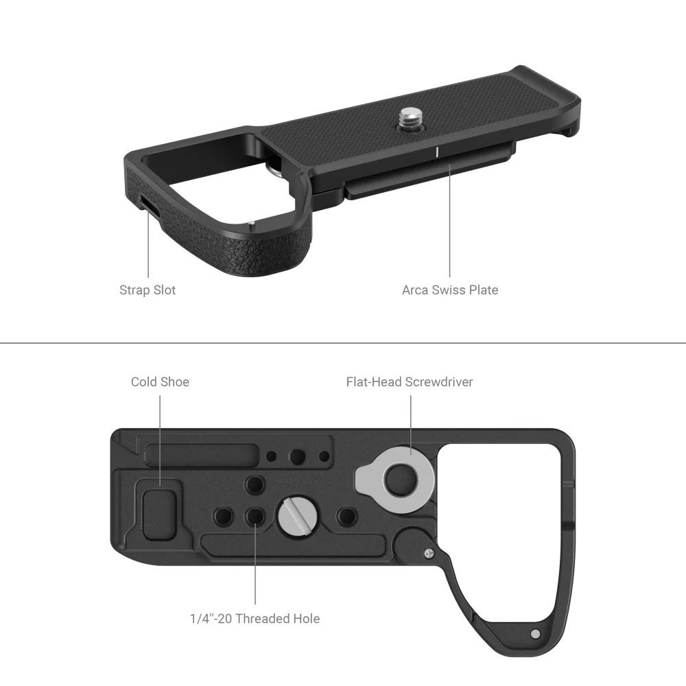 SmallRig Baseplate for Sony Alpha 7R V/Alpha 7 IV / ILCE-7RM5 Plate Compatible With Arca Tripod 3666 A7R5 A7M4 A7IV Baseplate