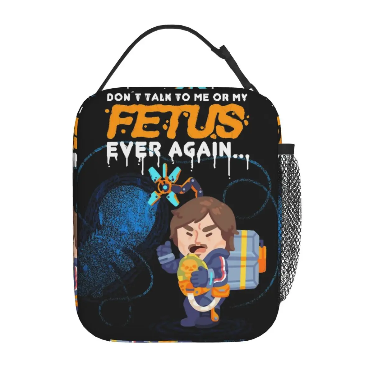 

Hardship Cataclysm Destroys Living Things Death Stranding Gift Insulated Lunch Bag Meal Container Cooler Bag Lunch Box Tote