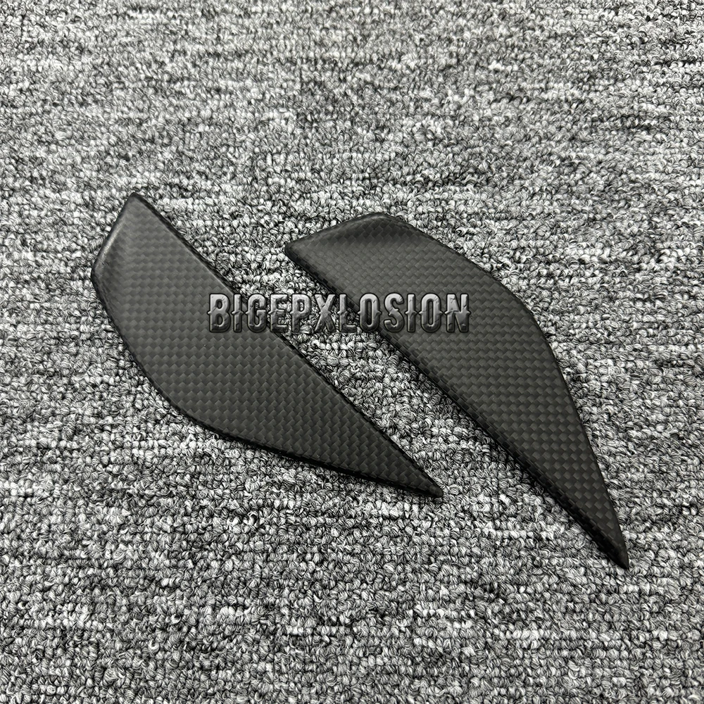 2018 V4 NEW Carbon Fiber Motorcycle Rearview Position Mirror Next To Windshield Trim For DUCATI Panigale V4 V4S V4R 2018-2023