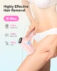 990000는 여성과 남성을 위한 레이저 제모를 깜박입니다. 바디 비키니 및 얼굴 영역 무통 영구 제모 IPL 제모 2