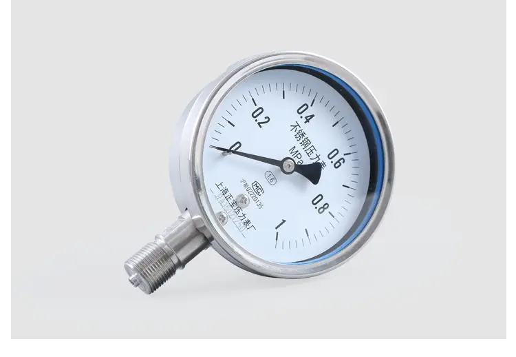 High temperature pressure gauge Anti-corrosion and shock-proof 4