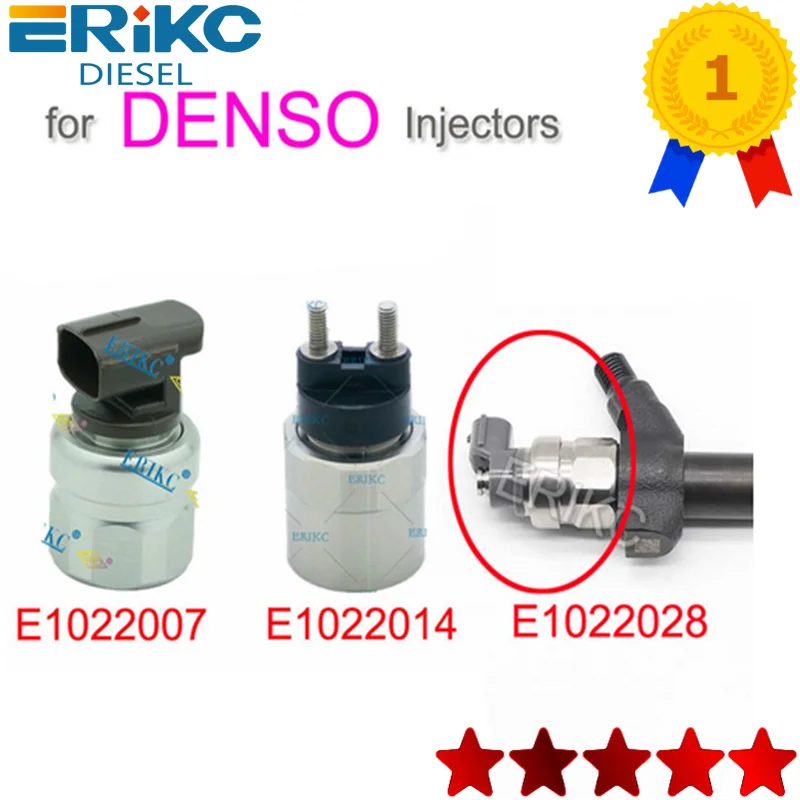 

ERIKC E1022014 Common Rail Inejctor Fuel Measurement Unit E1022028 Fuel Metering Pump Unit Solenoid Valve E1022007 for Denso