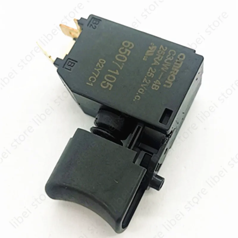 Switch for Makita  DHP481 DDF481 DHP480 DDF480 DDF484 DHP484 DJR188 HP480D DDF481RFE 6507105 650710-5