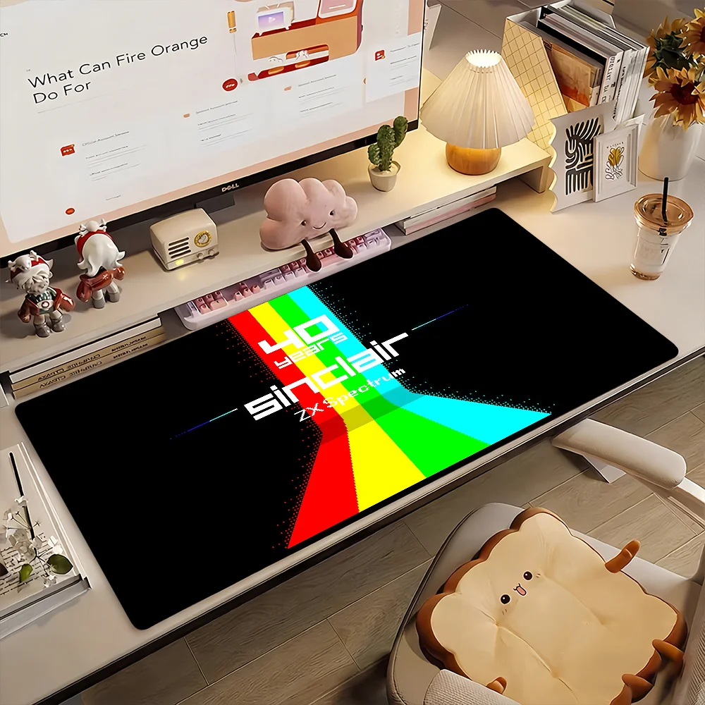 

Коврик для мыши Sinclair ZX S-Spectrum, нескользящий, резиновый, для компьютера, геймерский, декоративный, для стола, для ноутбука, офисный, большой