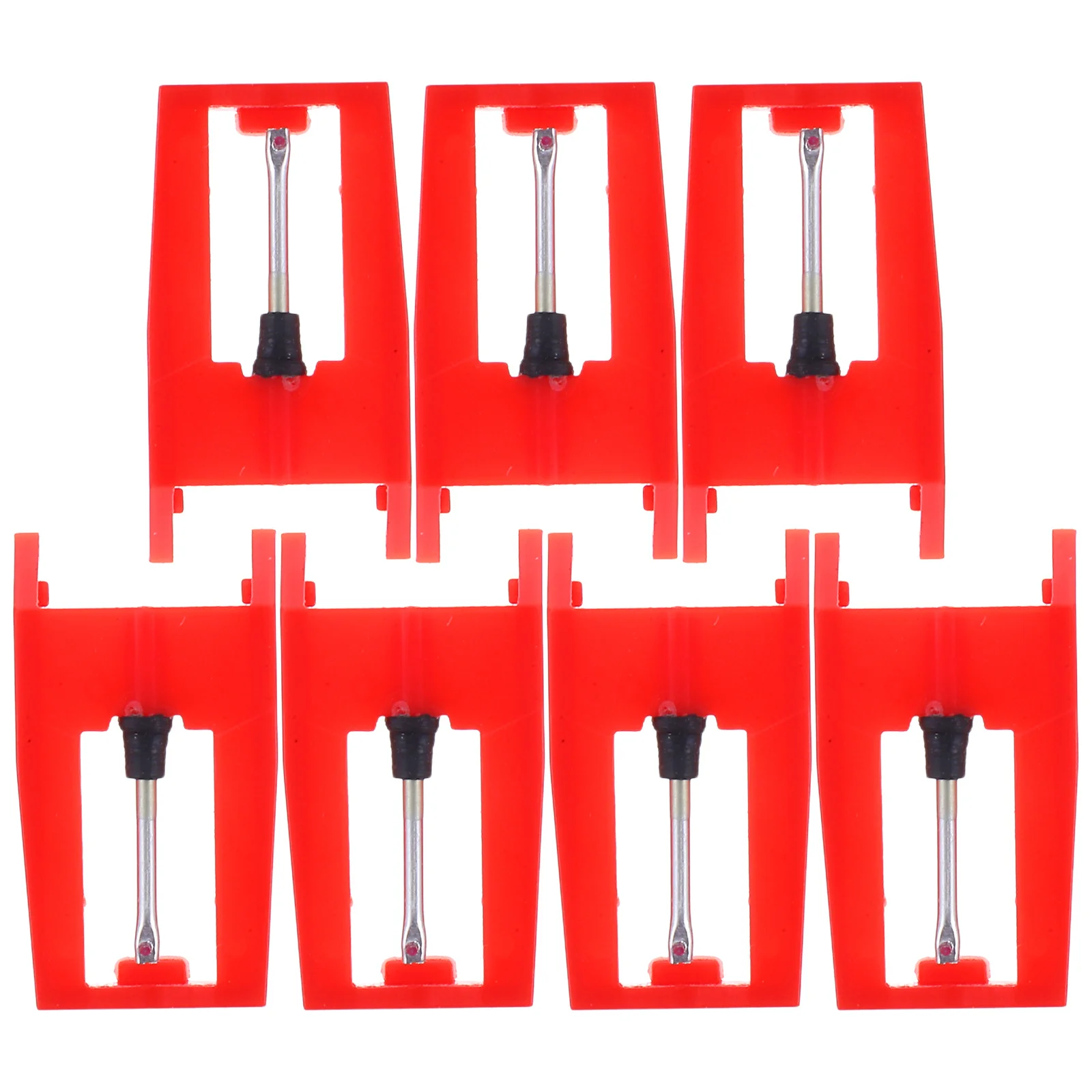 

7Pcs Record Player Needle Replacement Advanced Technology Stable Signal Stylus for Vinyl Playback Turntable Record Player Needle