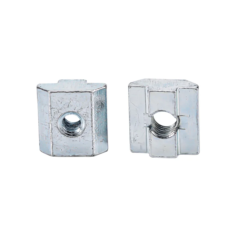 5-20Pcs M3 M4 M5 M6 M8 M10 T Block Square nuts T-Track Sliding Hammer Nut for Fastener Aluminum Profile 2020 3030 4040 4545