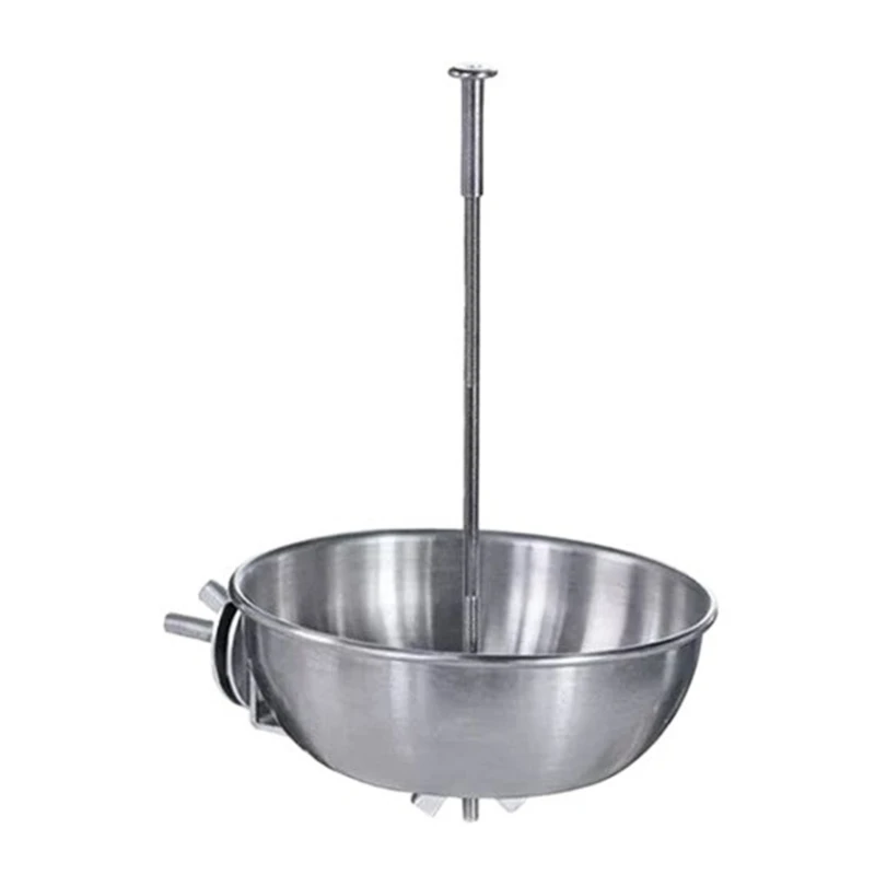 Stainless Steel Parrots Feeder Bird Fruit Vegetable Holder for Parrots Enrichment J0MC