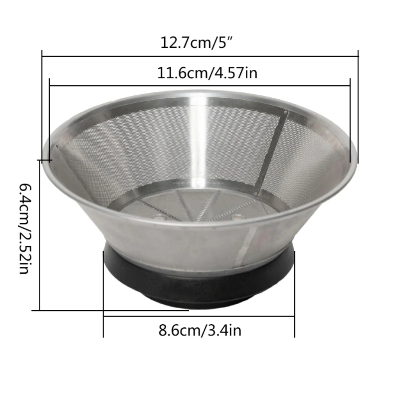 Essential Mixers Part Kitchen Appliances Part Blenders Part Head Mesh Filter Basket Juicer Head for WJE4001D MJ-JE40D11