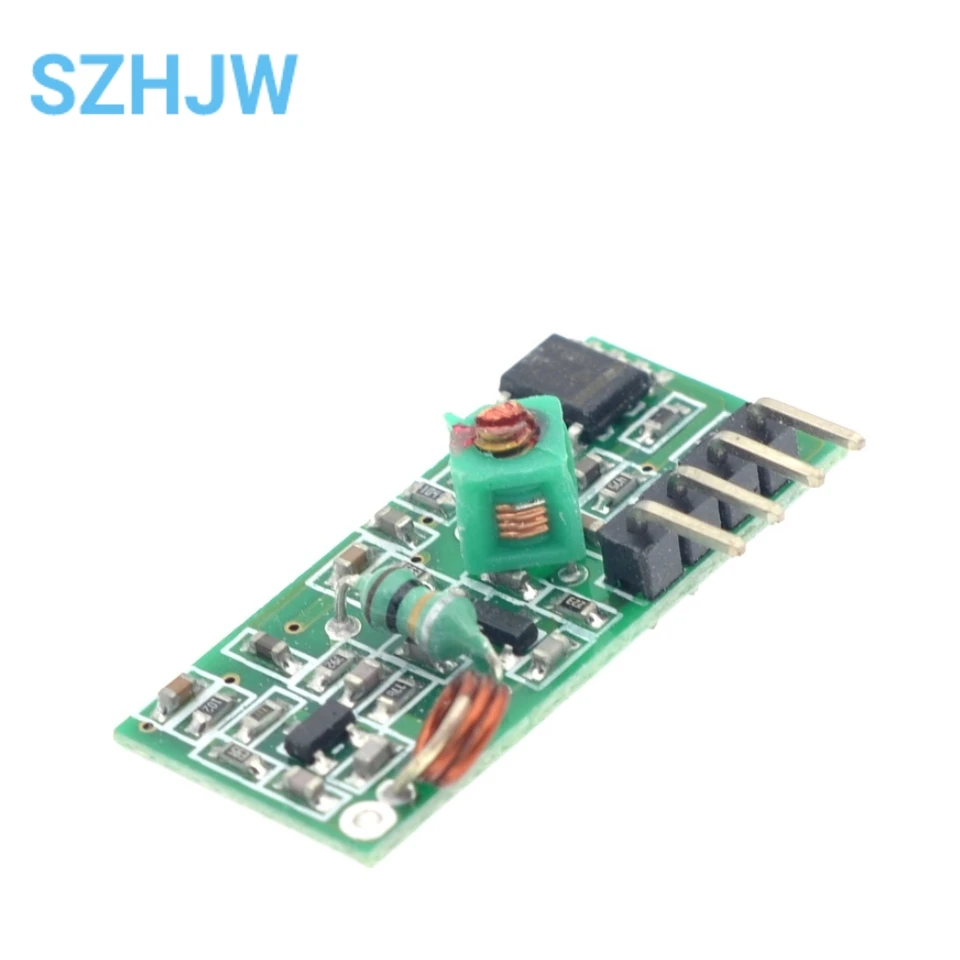 Wireless Receiver Module Super Regenerative Module Radio Transmitter Receiver Transmitter Receiver 433/315MHz Frequency