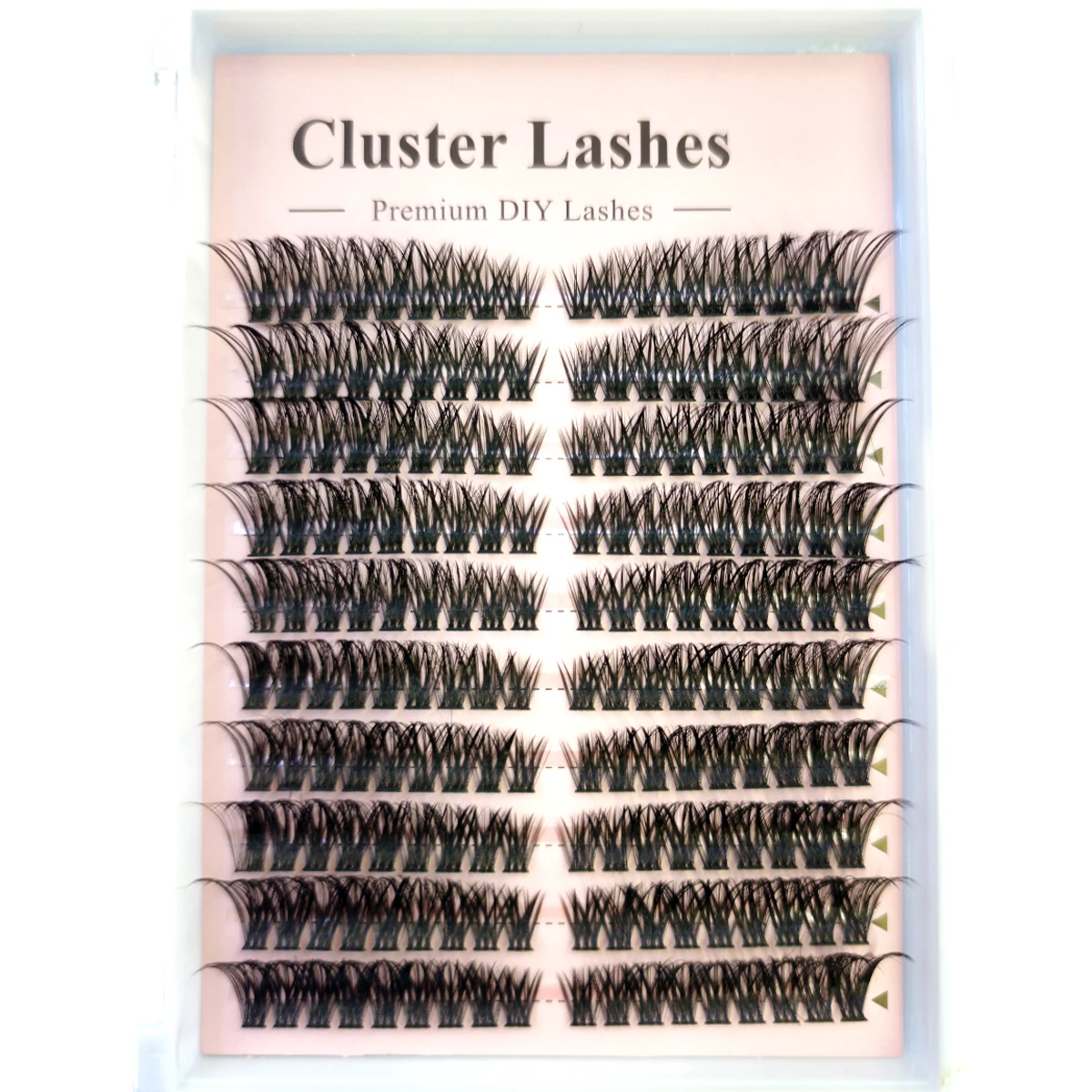 60-reihiges DIY-Wimpernverlängerungs-Set, Cluster, individuelles Wimpern-Set, Mix-Stile, 10–18 mm, mit Bindung und Dichtung, Augen-Make-up-Werkzeug – Detail 24