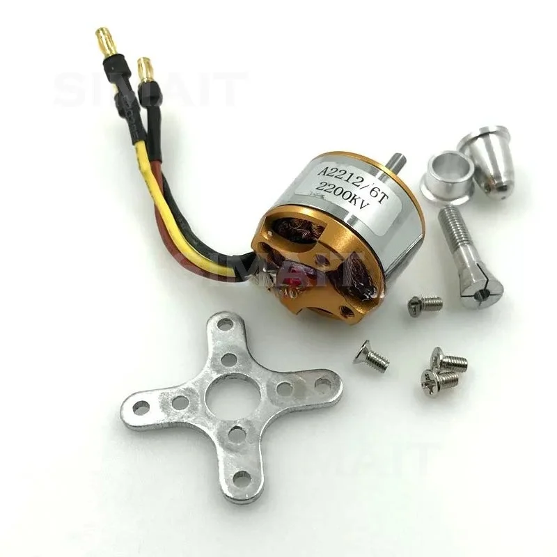 A2212 1000KV/1400KV/2200KV Brushless Motor for RC Airplane Quadcopter Drone