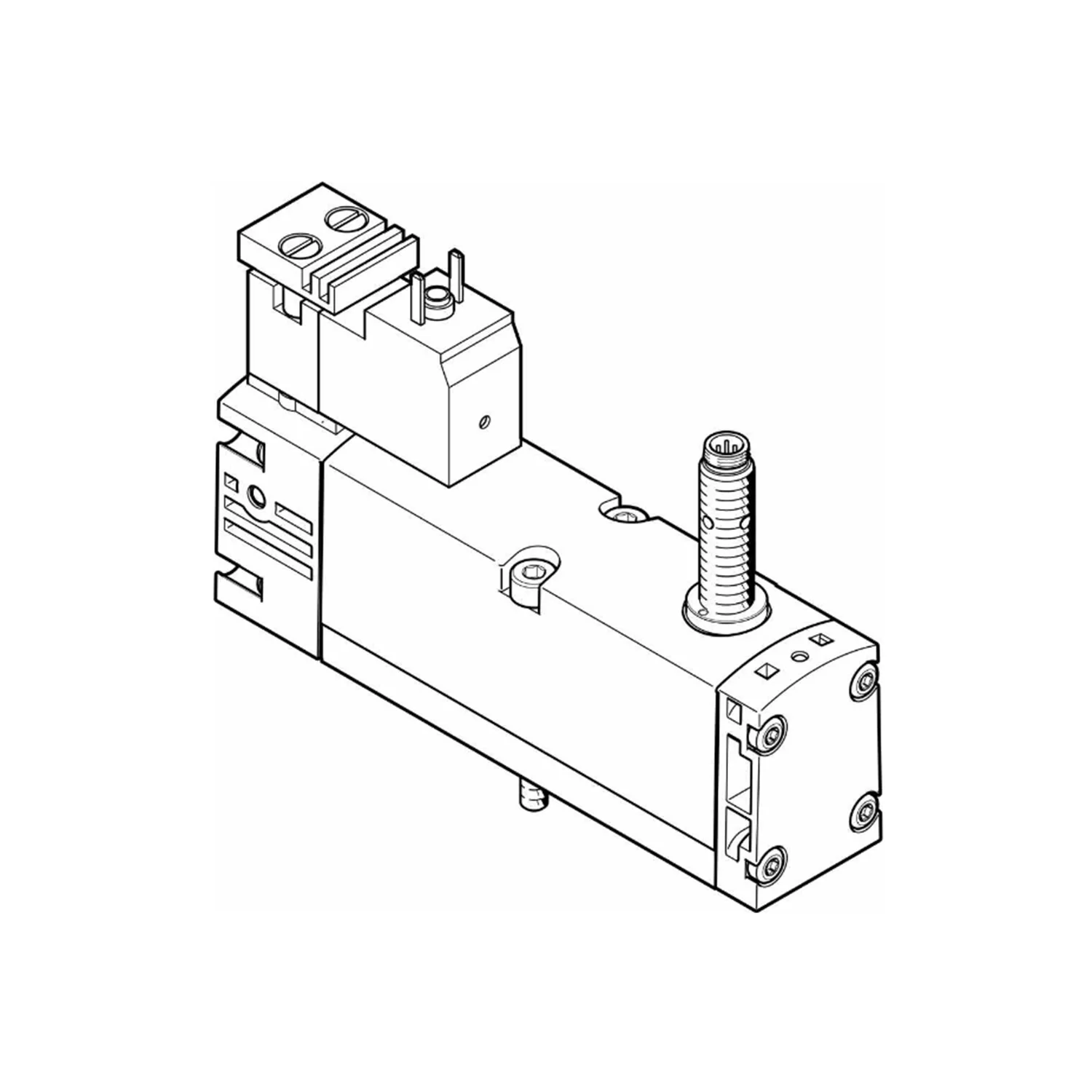 FESTO VSVA-B-M52-MZ-A1-1C1-APP 560726 Air Solenoid Valve New