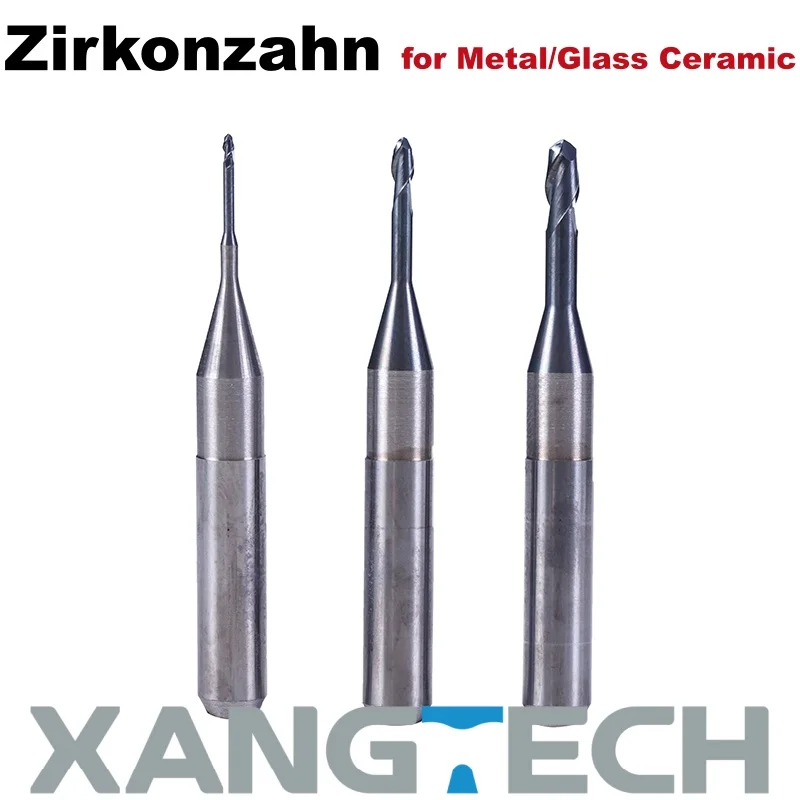 XANGTECH Zirkonzahn Metallfräser für Dentallabore, Titanlegierung, Dentalfräser, Dentallabor, CAD/CAM, Dentalwerkzeug