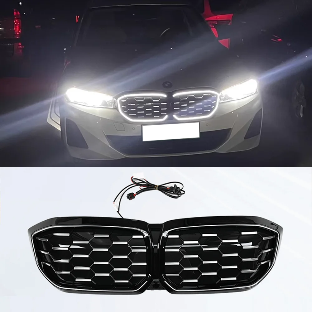 LED Front Luminous Illuminated For BMW i3 eDrive 30 35 40 LCI 2022-2024 Diamond