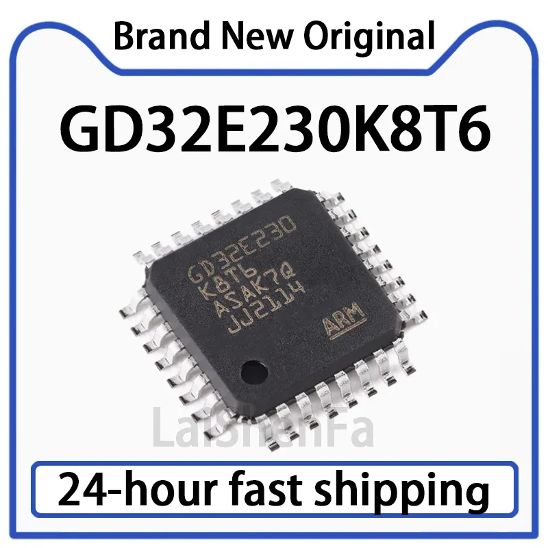 1-10PCS GD32E230K8T6 LQFP-32 ARM Cortex-M23 32-bit Microcontroller MCU Chip Original in Stock