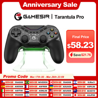 GameSir Tarantula T3 Pro Wireless Controller Nintendo Switch Gamepad PC iOS Android Mag-Res TMR Joystick Switchable Face Buttons