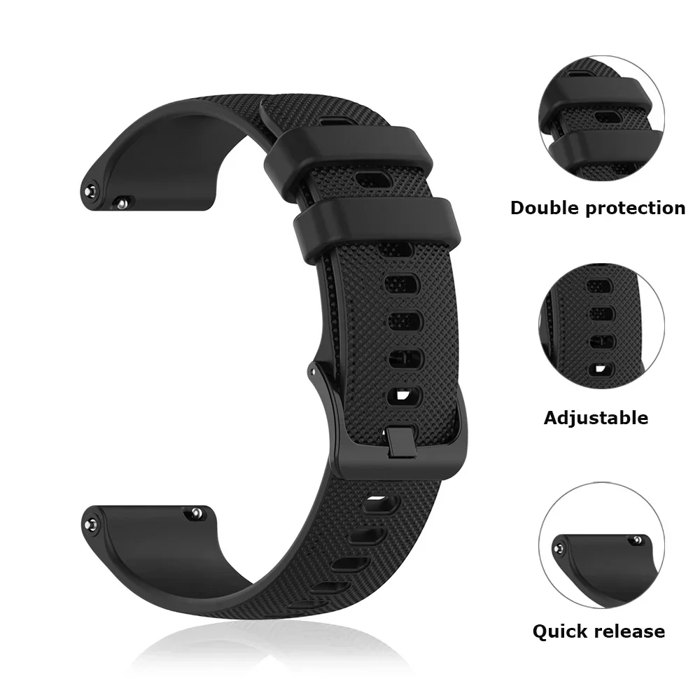 Silicone 20mm 22mm Watch Strap For SUUNTO 5 9 PEAK PRO/DLC Sport Band For SUUNTO 3/3 Fitness/OCEAN/PACE/VERTICAL Bracelet Correa