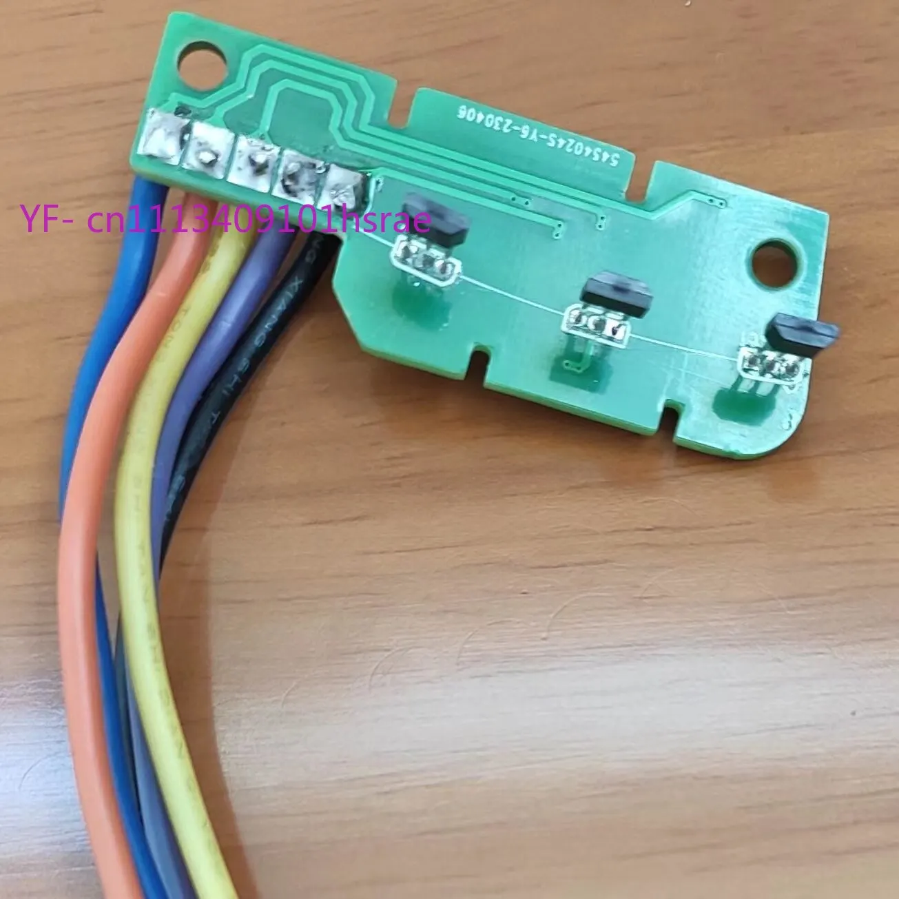 0034000340 Rotor Speed Detect Hall Board For Wolong WZD-200 Direct Drive Motor Variable Frequency Washer Replacement