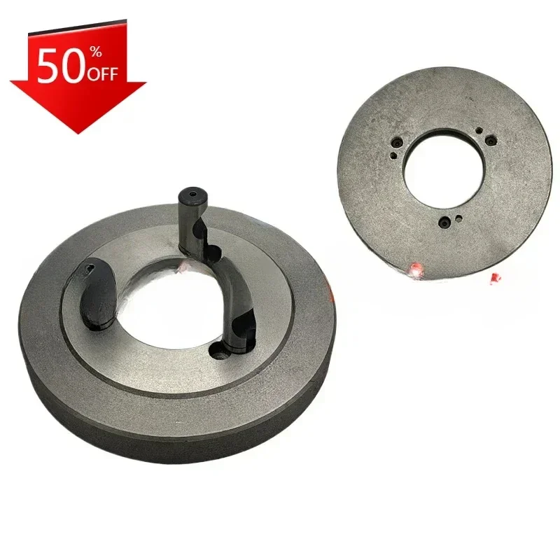 three-jaw chuck connection transition plate 160/D4 200/D4 160D5 200D5 Lathe spindle flange