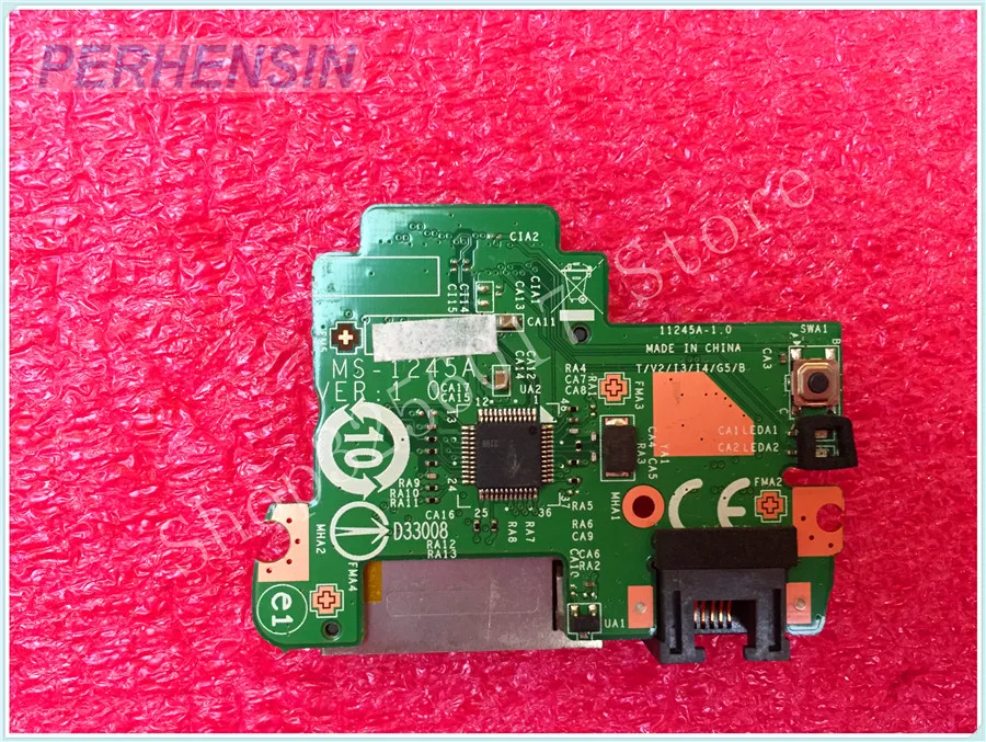FOR MSI MS-1245 MS-12451 SD READER WLAN BOARD MS-1245A  100% Works Perfectly