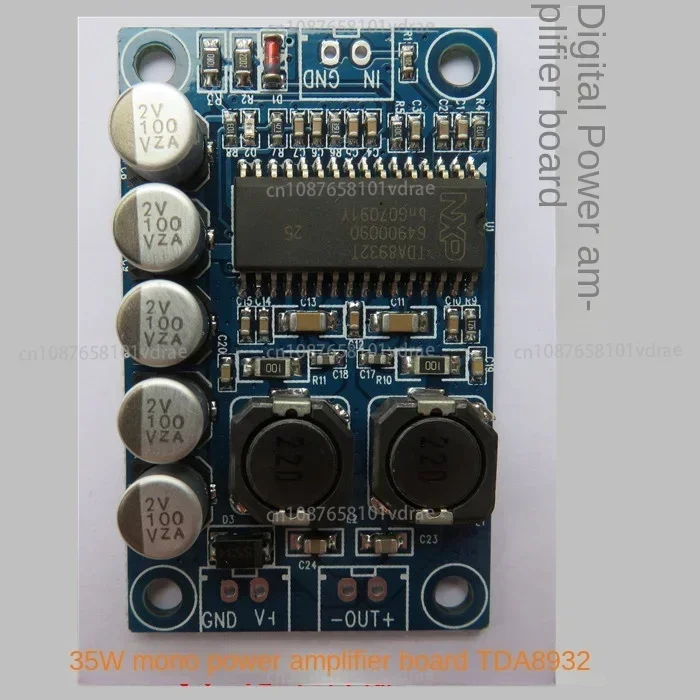 

Mini tda8932 class D digital power amplifier board 35W mono DC power supply