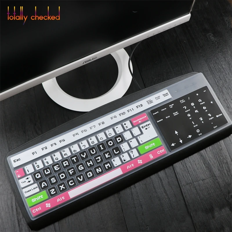 For Lenovo KB-1701 SK8817 K4803 SK-8825L KBBH21 SK8827 KU1619 Desktop PC Mechanical Gaming Keyboard skin Silicone Keyboard Cover