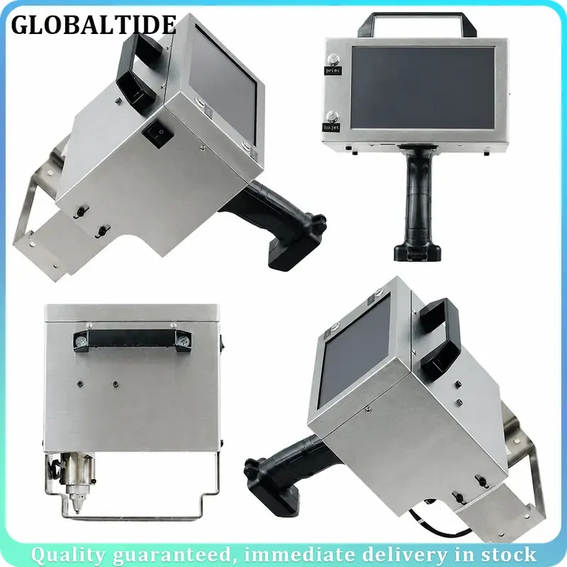 Handheld Electric Dot Peen Marker Touch Screen Lithium Battery VIN Number Engraving Machine Electromagnet Marking Range