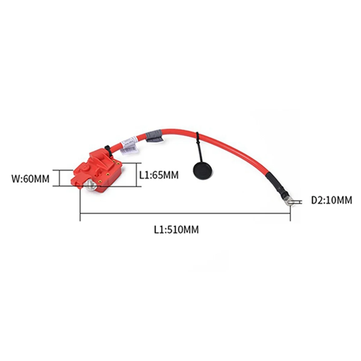 Positieve Terminal Naar Batterij Kabel Batterij Overbelasting Beschermer Voor Bmw E90 E91 E92 E92 E82 E84 E88 6112-9217-031 61129217031