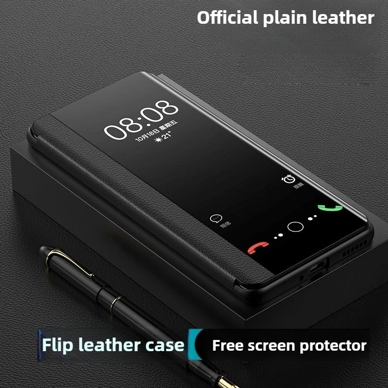 

Чехол для телефона Honor X60 View Windows Flip X60Pro Fundas, полностью защитный прозрачный чехол