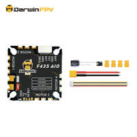 Darwin FPV F435 AIO Flight Controller F4 30A or 45A BLHeli_S AM32 32bit 2-6S for FPV Drone Freestyle Racing RC Quadcopter