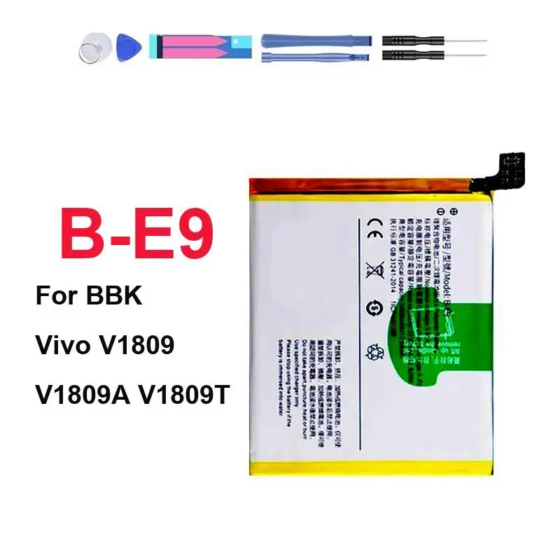 Mobile Phone Battery 3400mAh Portable For Vivo V1809 V1809A V1809T B-E9