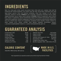 US Shipping Dry Dog Food with Probiotics Beef and Rice Formula for Adult Dogs 4
