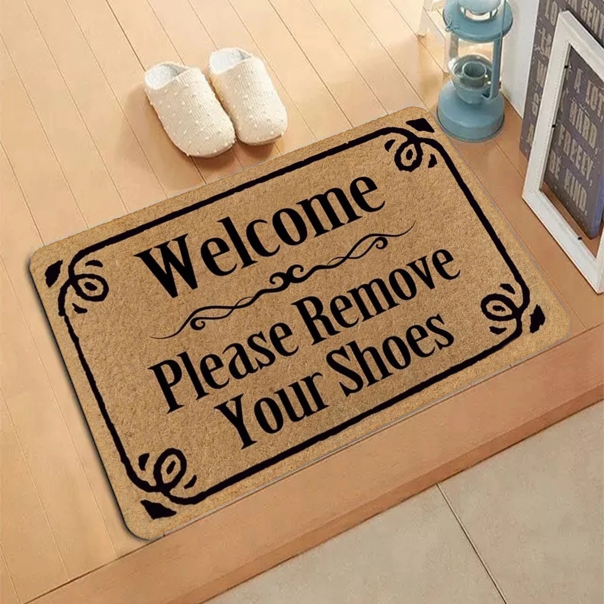 Welcome Hope You Like Dog Pattern Carpet Entrance Doormat Non-slip Living Room Kitchen Bedroom Decor Rug Floor Mats Home Decor