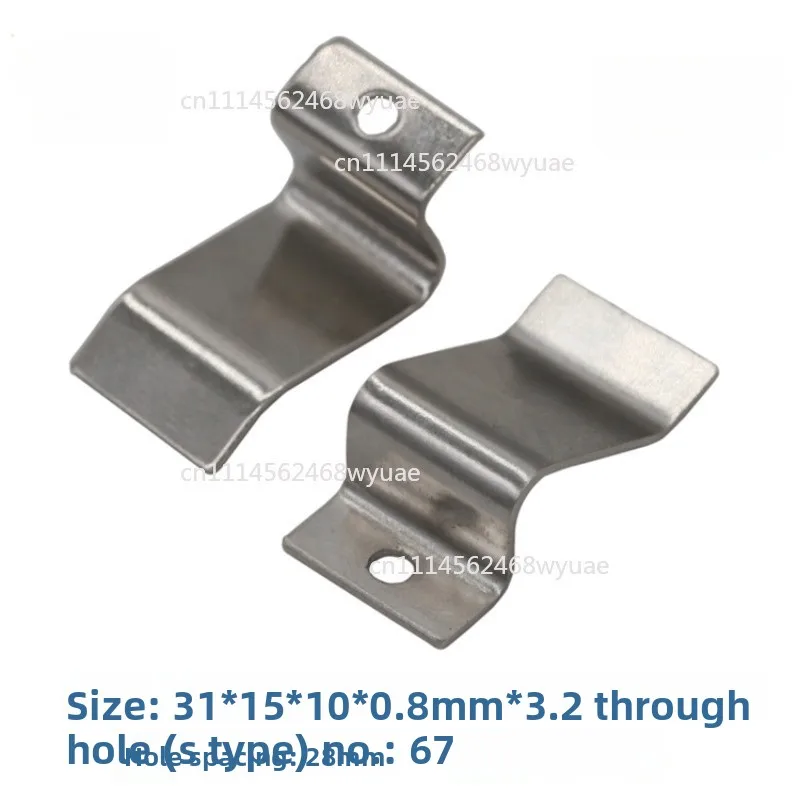 Clamp Stainless Steel MOS Tube Fixed Presser TO220IC Chip Electronic Triode Transistor Moulding for TO220 TO247 TO3P Heatsink