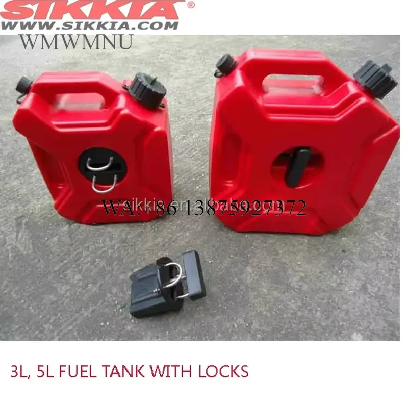 Wmwmnu Fuel Tank Fuel Cans for Moto Atv