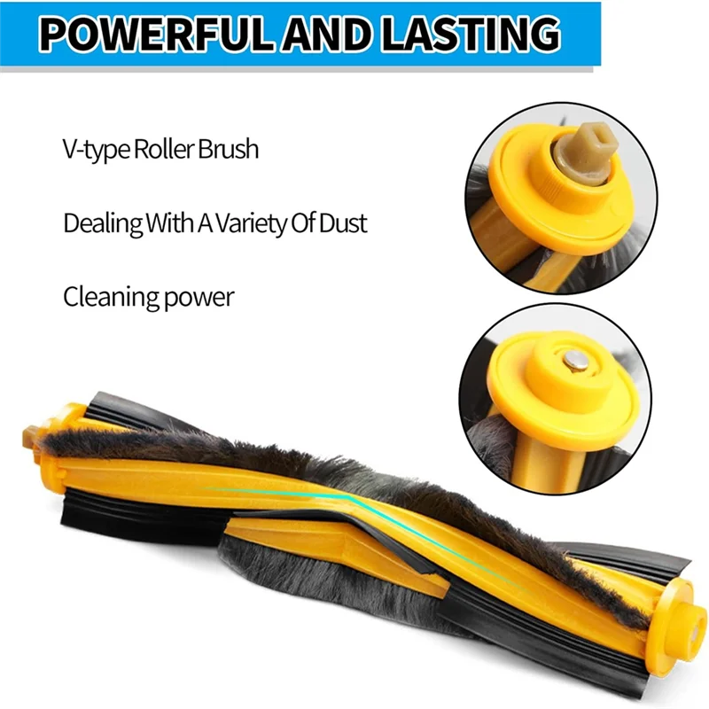 A20M ل ECOVACS Deebot T9 AIVI T8 AIVI N8 Pro سلسلة جهاز آلي لتنظيف الأتربة فرشاة جانبية فرشاة رئيسية تصفية أجزاء الملحقات