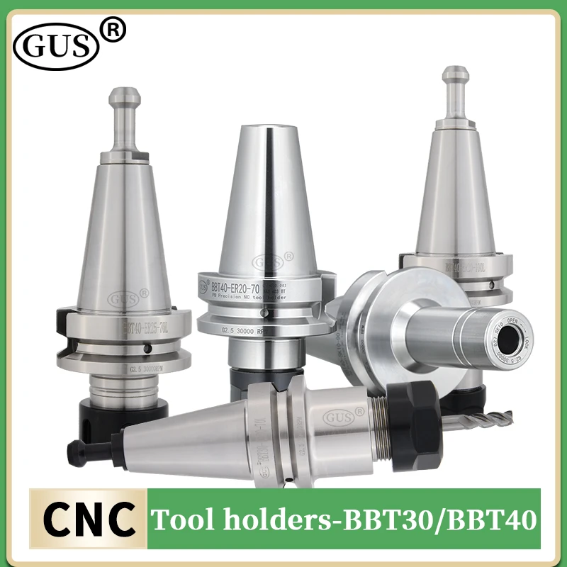 Portaherramientas BBT40 BBT30 70 100L ER20 ER25 ER16 ER11 ER32 portabrocas fresadora cnc torno centro de mecanizado de alta precisión
