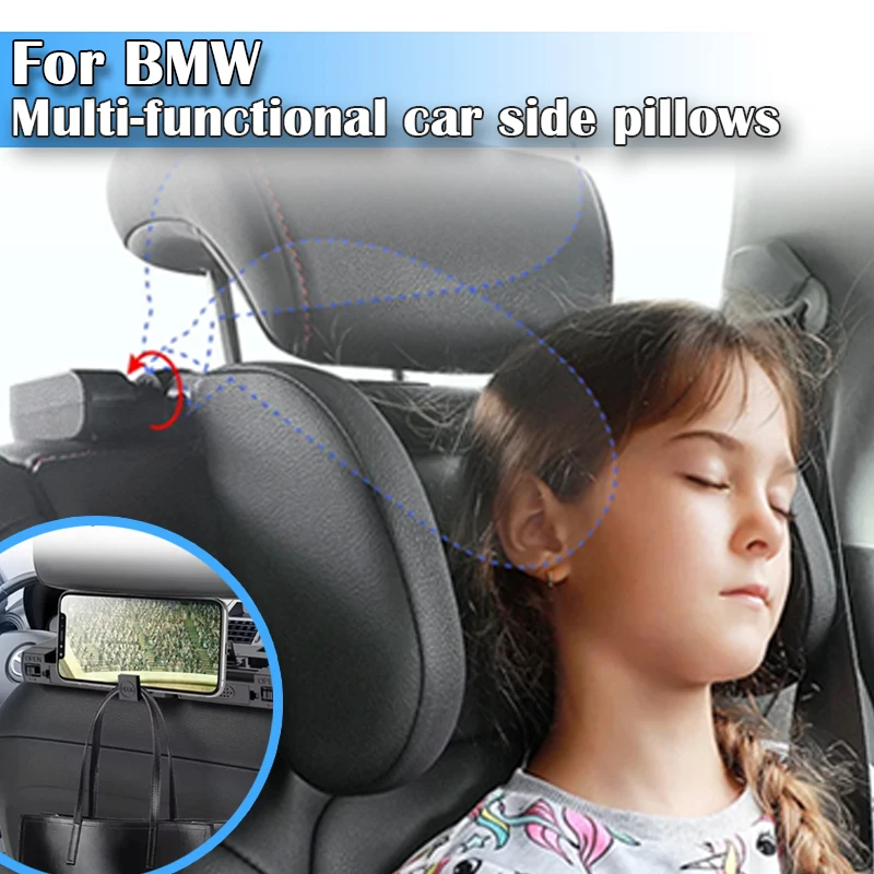 

Car Seat Headrest Neck Pillow Child And Adult Comfort Support For BMW X3 X5 X6 F20 F10 F11 F25 F15 F48