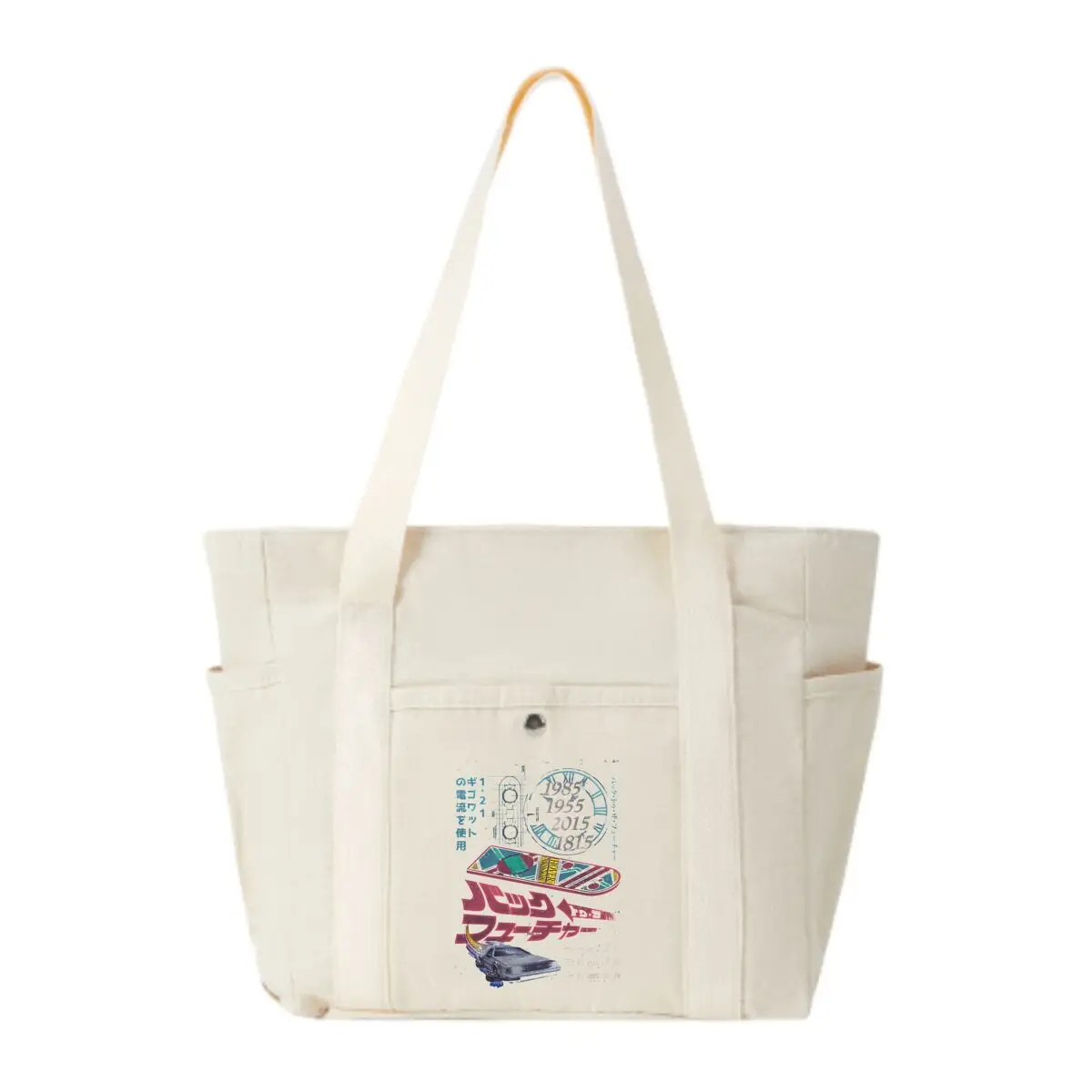 Back to the Future - Japanese Style Multi-Pocket Bag – Fits Phones, Keys & Makeup Easily