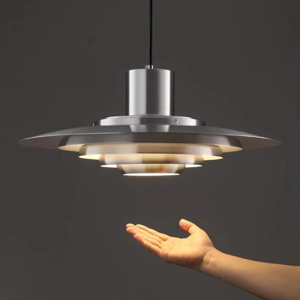 Danish Design Pendant Light Metal High Quality Umbrella Led Hanging Lamp Dining Room Luster Kitchen Pendant DropLight