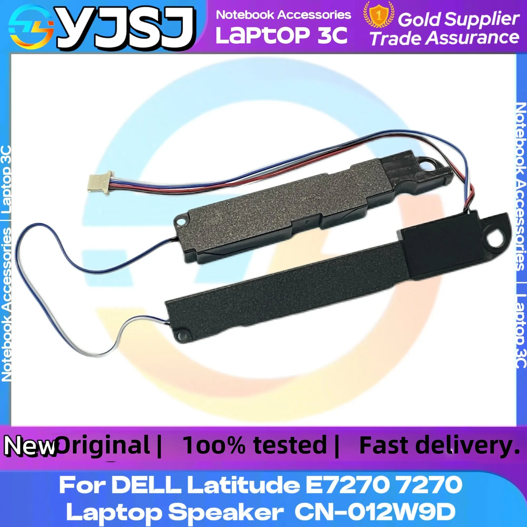 New Original For DELL Latitude E7270 7270 Laptop Built-in Speaker 012W9D 12W9D CN-012W9D Fast Ship