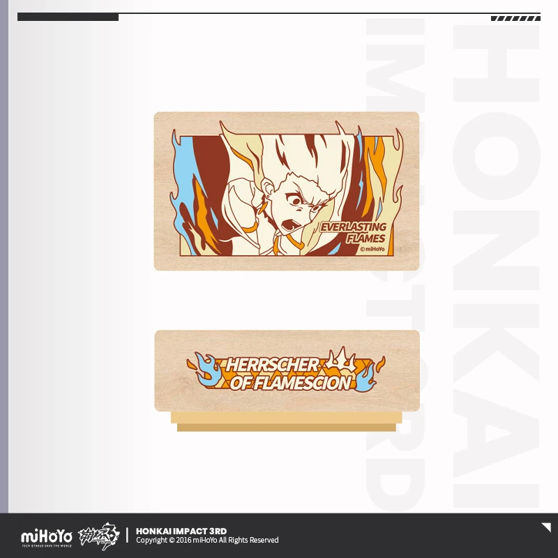 Honkai Impact 3rd Official Merch miHoYo Original Authentic Series seal Everlasting Flames