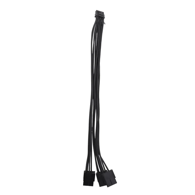 

12VHPWR PCI-E 5.0 Удлинительный кабель 16-контактный на 3X8pin (6 + 2) Удлинительный кабель 16AWG с рукавами, совместимый для 3090Ti и RTX 4080